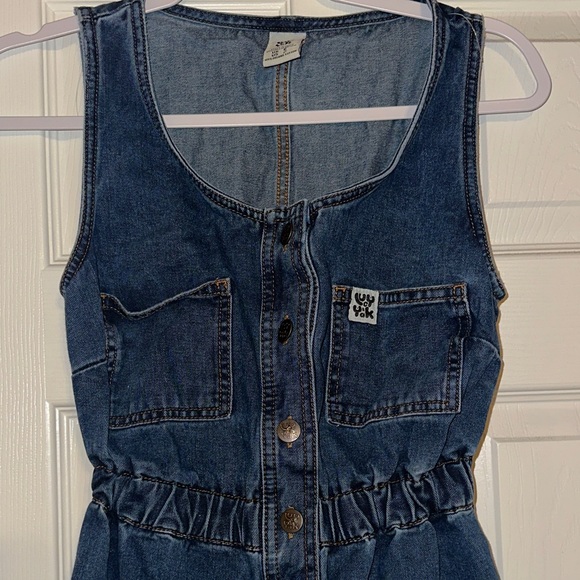 Lucy & Yak Denim Blue Organic Cotton Garment - Picture 3 of 6